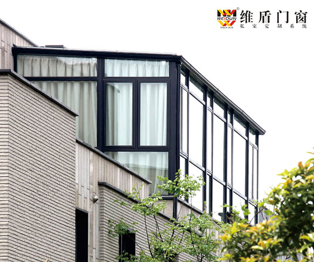 維盾斷橋鋁陽(yáng)光房，隔熱保溫效果絕佳